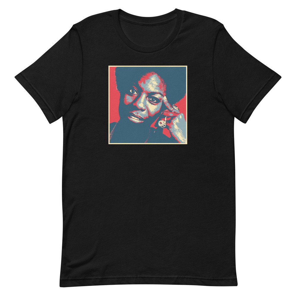 Nina Simone Singer Icon Homage Unisex T-shirt
